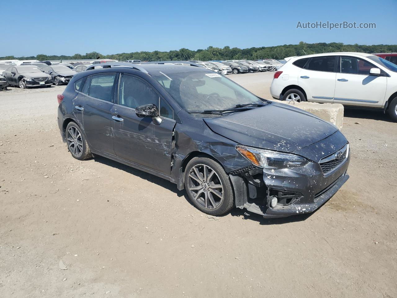 2018 Subaru Impreza Limited Charcoal vin: 4S3GTAU60J3729710