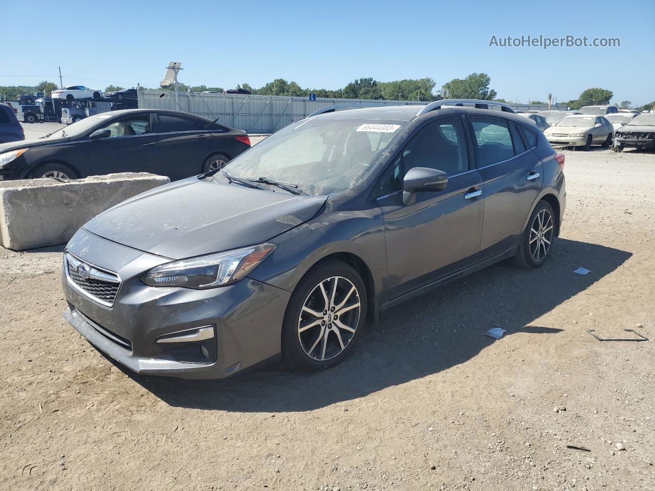 2018 Subaru Impreza Limited Charcoal vin: 4S3GTAU60J3729710