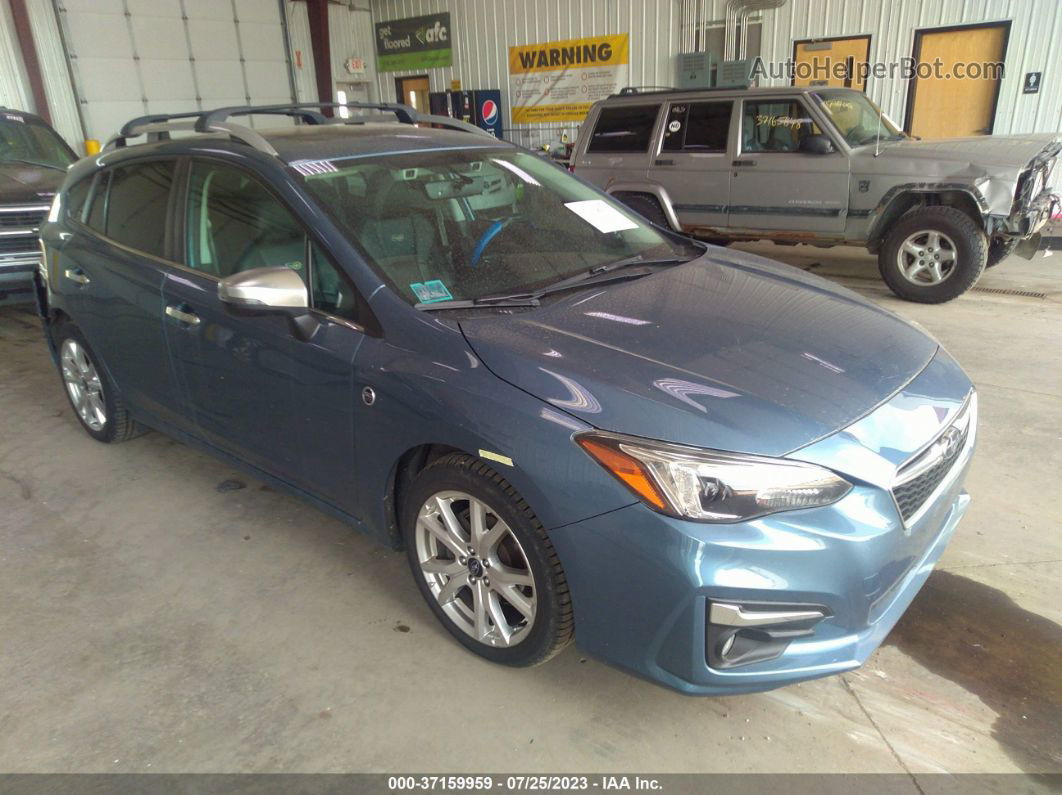 2018 Subaru Impreza Limited Blue vin: 4S3GTAU61J3725617