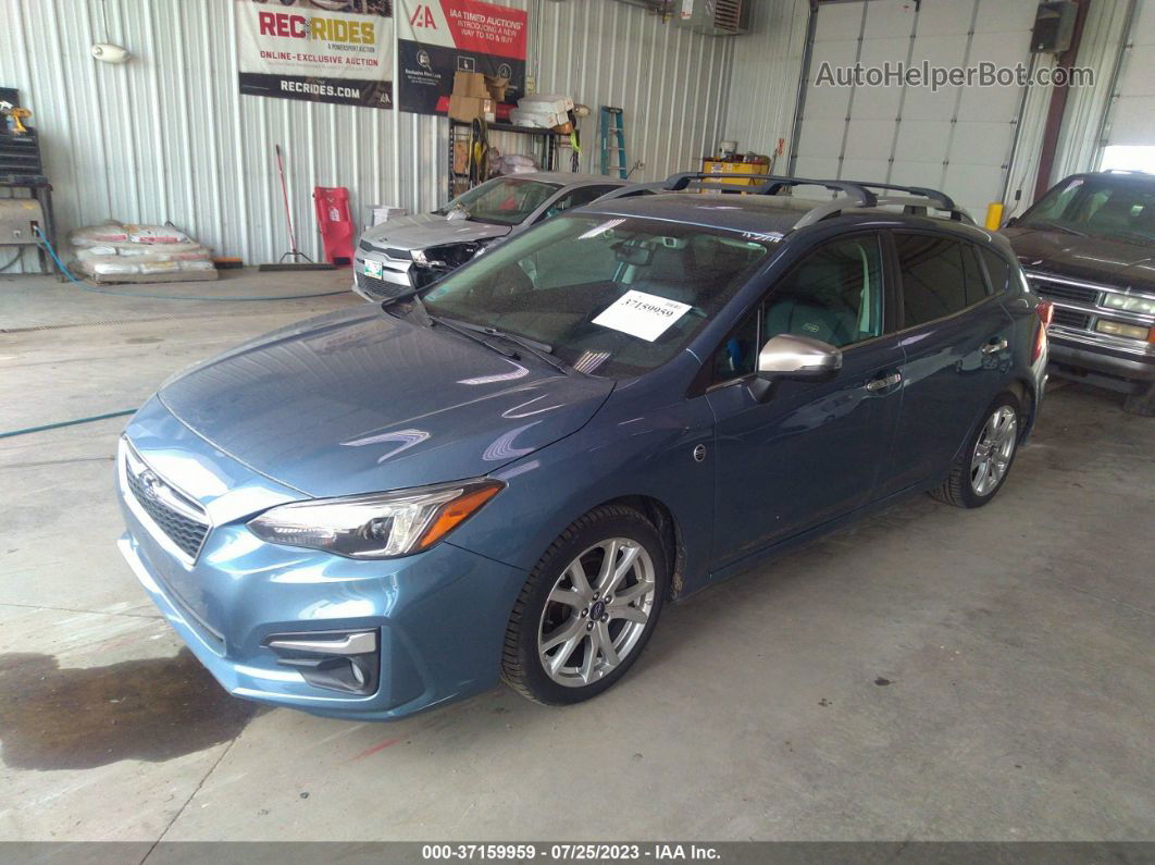 2018 Subaru Impreza Limited Blue vin: 4S3GTAU61J3725617