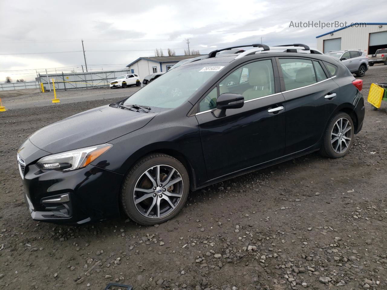 2018 Subaru Impreza Limited Черный vin: 4S3GTAU68J3742592