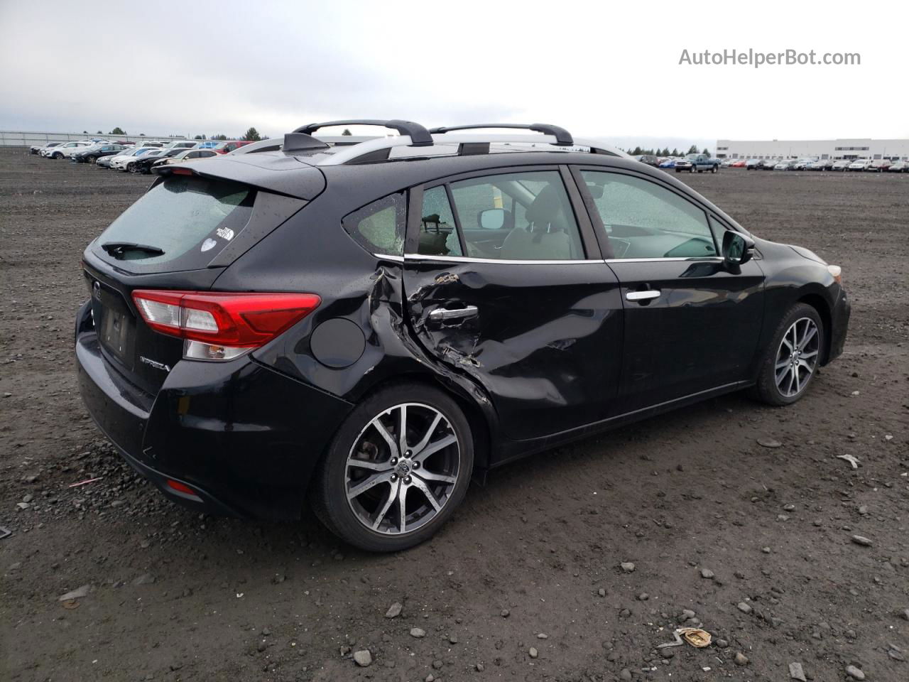 2018 Subaru Impreza Limited Black vin: 4S3GTAU68J3742592