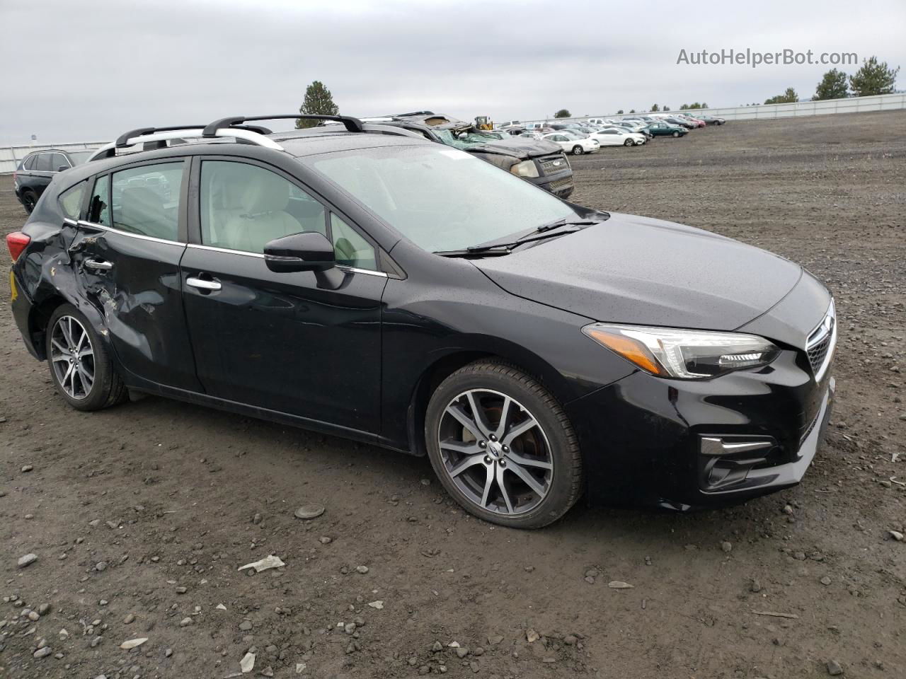 2018 Subaru Impreza Limited Черный vin: 4S3GTAU68J3742592