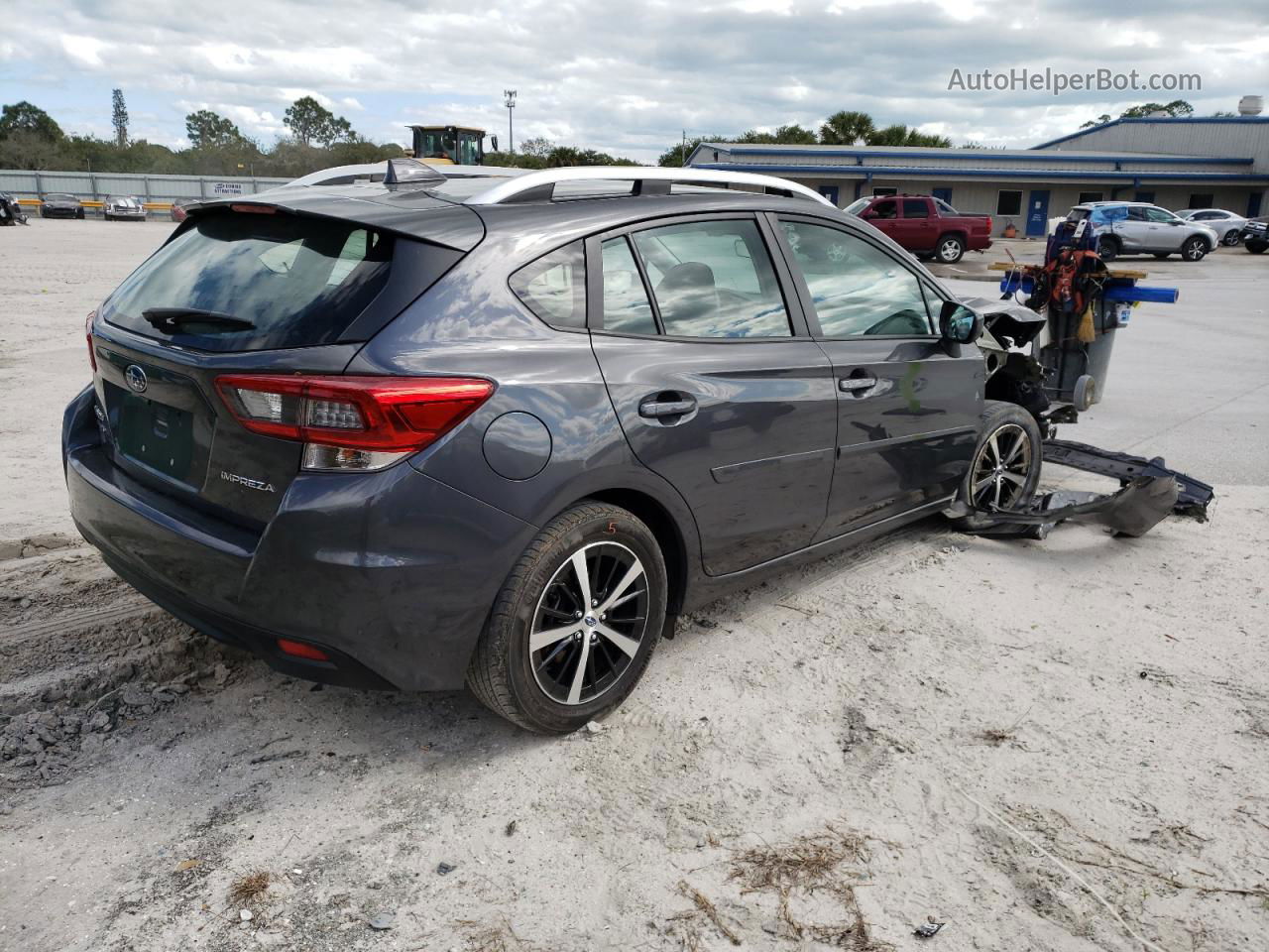 2021 Subaru Impreza Premium Gray vin: 4S3GTAV66M3713790