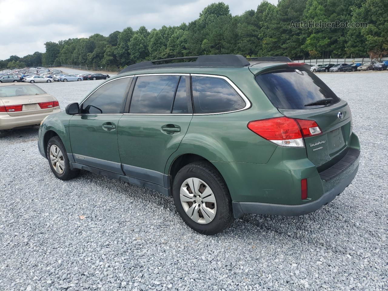 2014 Subaru Outback 2.5i Green vin: 4S4BRBAC3E1273482