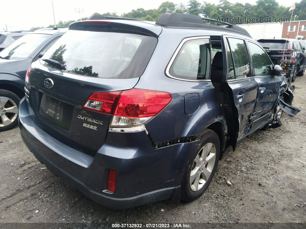 2014 Subaru Outback 2.5i Blue vin: 4S4BRBAC9E3301936