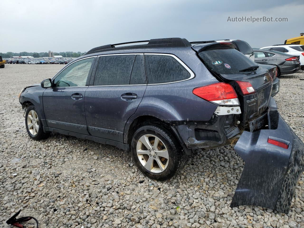 2014 Subaru Outback 2.5i Blue vin: 4S4BRBACXE3273435