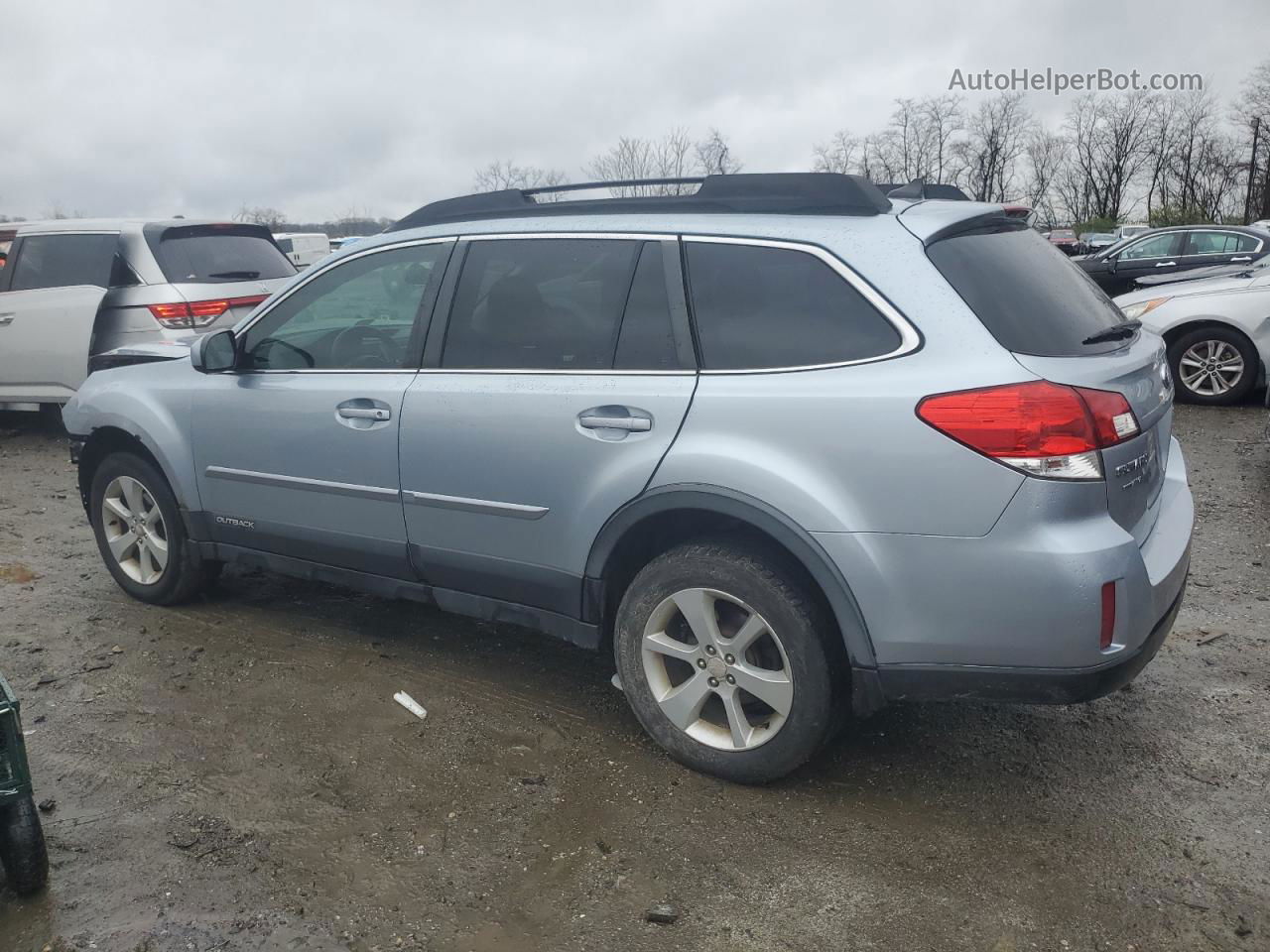 2014 Subaru Outback 2.5i Premium Blue vin: 4S4BRBCC0E1319248