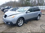 2014 Subaru Outback 2.5i Premium Light Blue vin: 4S4BRBCC1E3288645