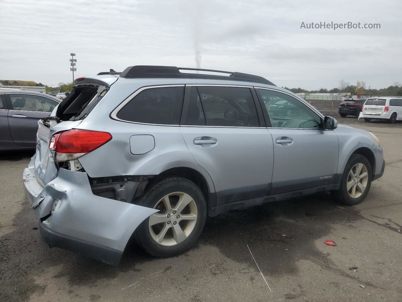 2014 Subaru Outback 2.5i Premium Blue vin: 4S4BRBCC1E3326830