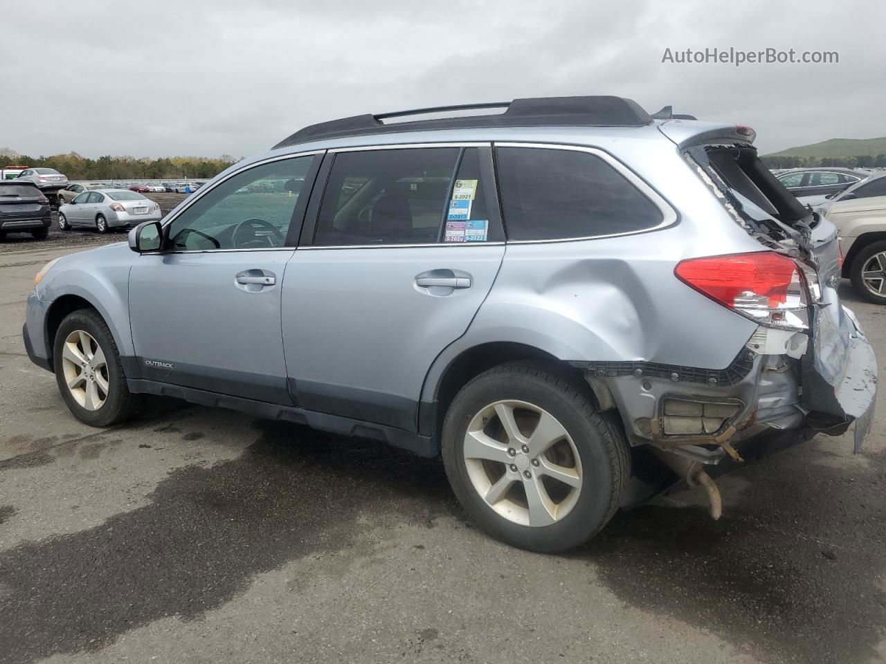 2014 Subaru Outback 2.5i Premium Синий vin: 4S4BRBCC1E3326830