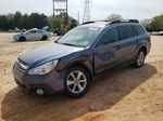 2014 Subaru Outback 2.5i Premium Blue vin: 4S4BRBCC2E3242659