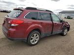 2014 Subaru Outback 2.5i Premium Красный vin: 4S4BRBCC3E3276786