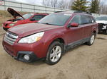 2014 Subaru Outback 2.5i Premium Красный vin: 4S4BRBCC3E3276786