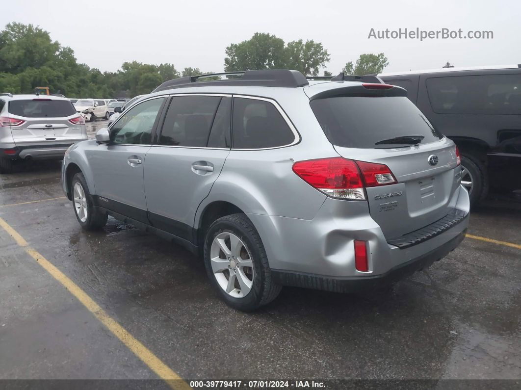 2014 Subaru Outback 2.5i Premium Gray vin: 4S4BRBCC4E3200400