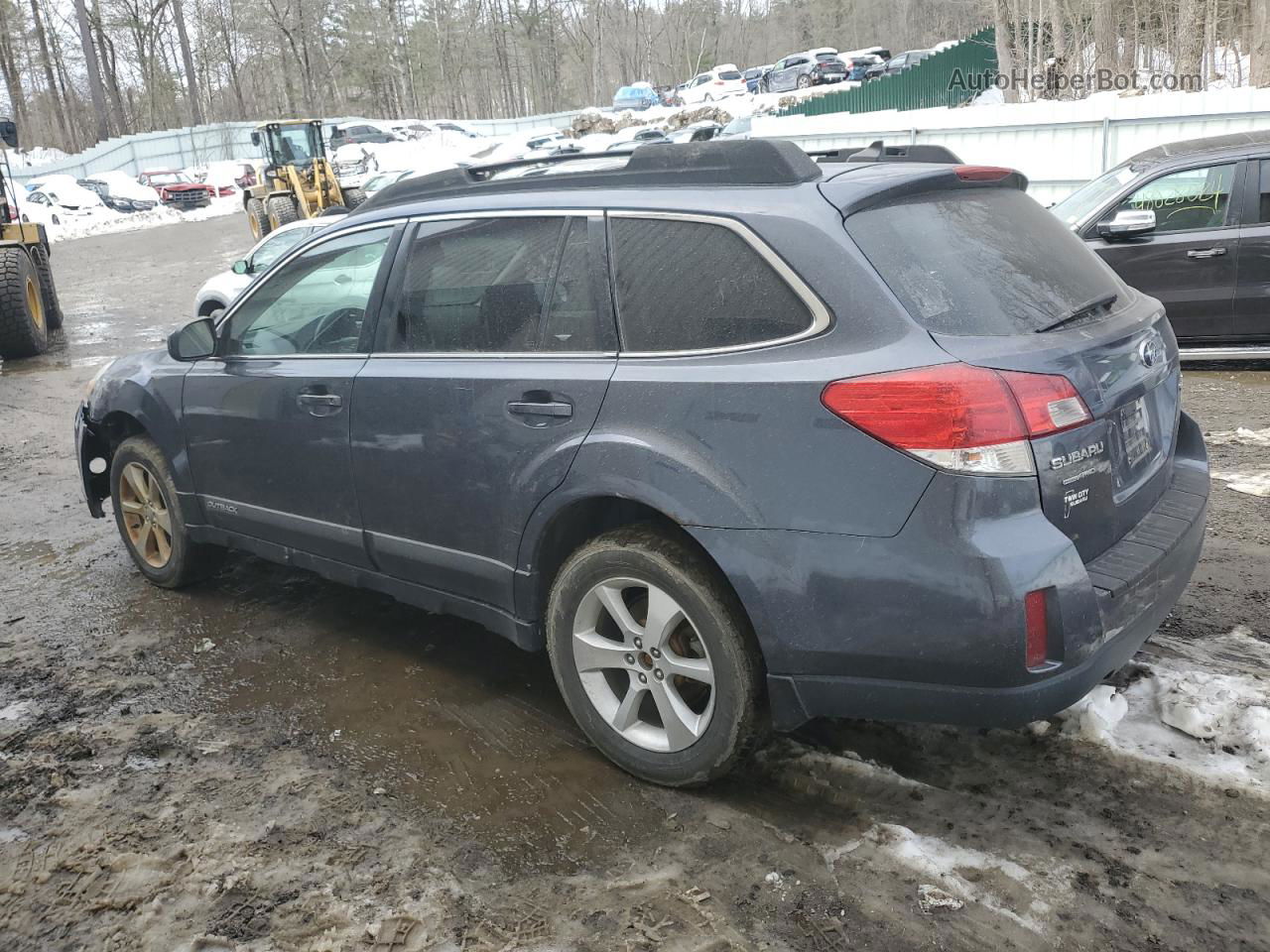 2014 Subaru Outback 2.5i Premium Blue vin: 4S4BRBCC4E3217729