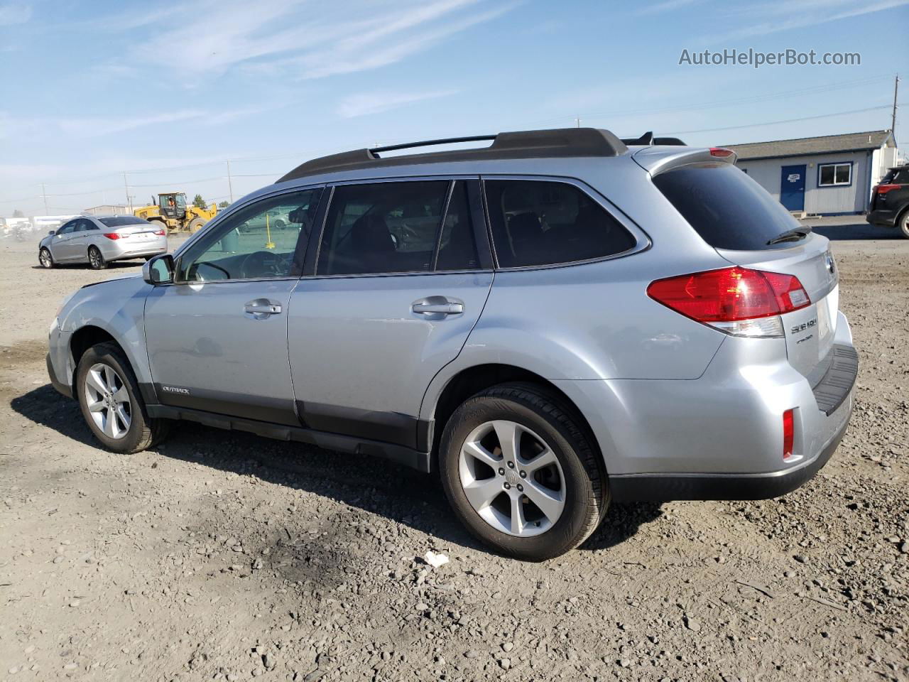 2014 Subaru Outback 2.5i Premium Silver vin: 4S4BRBCC4E3261391