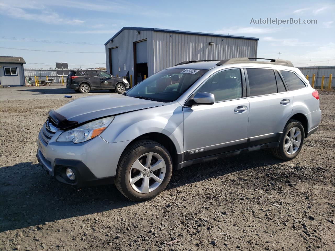 2014 Subaru Outback 2.5i Premium Silver vin: 4S4BRBCC4E3261391