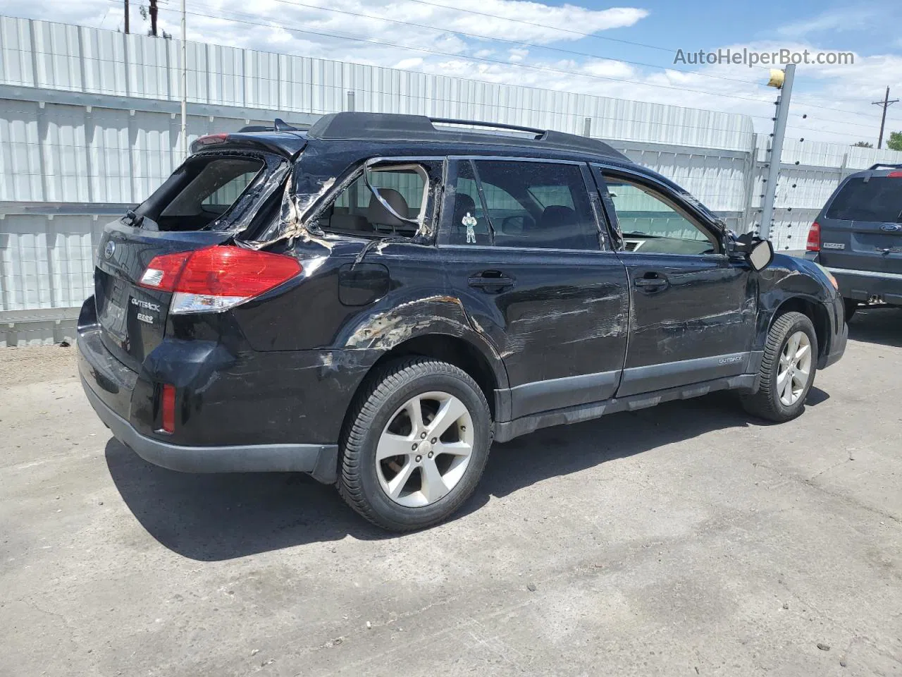 2014 Subaru Outback 2.5i Premium Blue vin: 4S4BRBCC5E3211826