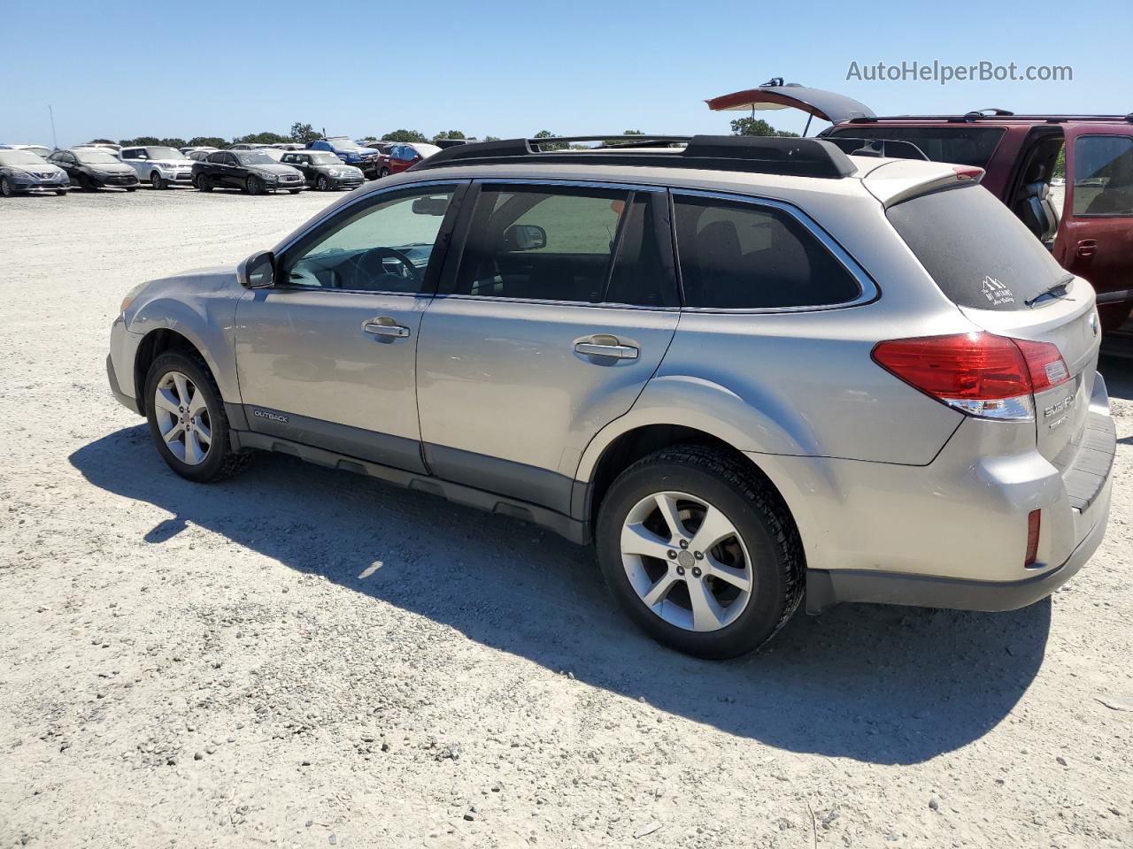 2014 Subaru Outback 2.5i Premium Beige vin: 4S4BRBCC5E3249217