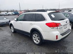 2014 Subaru Outback 2.5i Premium White vin: 4S4BRBCC6E3215951