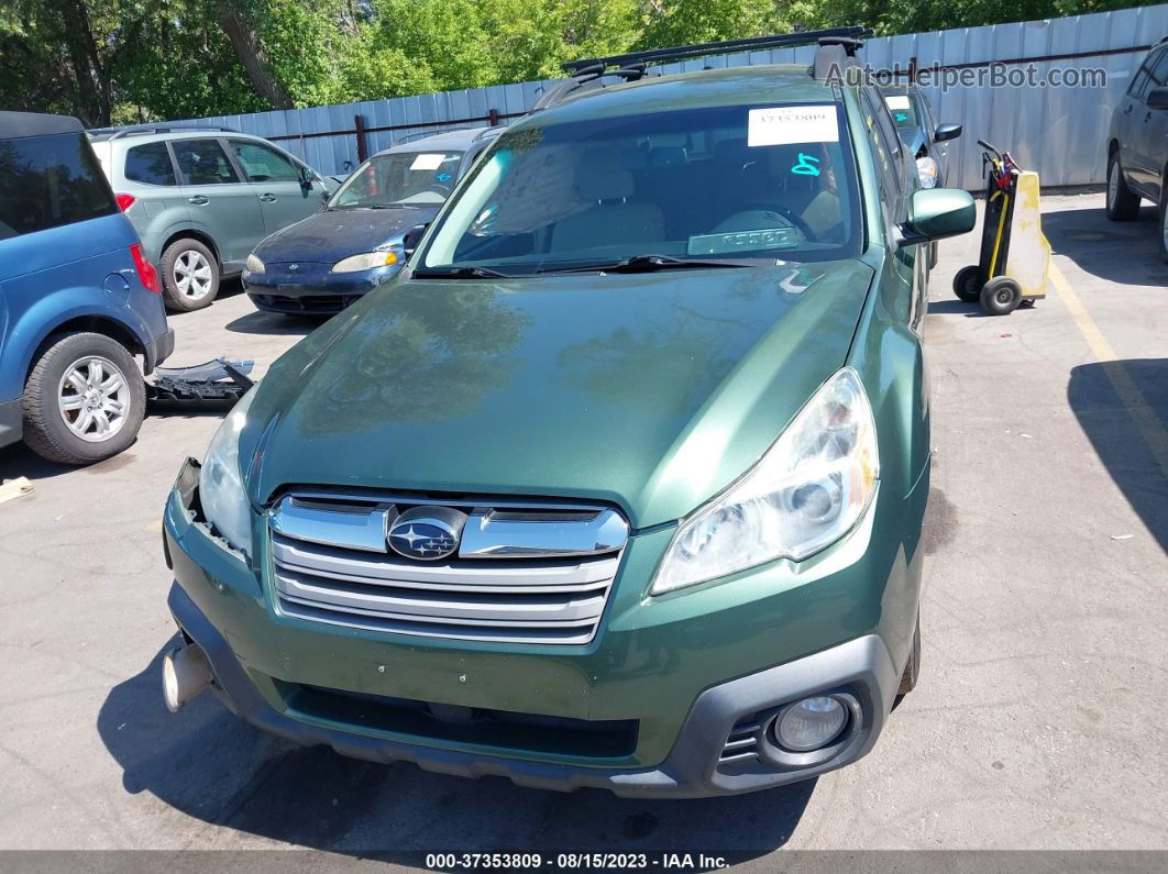 2014 Subaru Outback 2.5i Premium Бирюзовый vin: 4S4BRBCC6E3272764