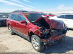 2014 Subaru Outback 2.5i Premium Red vin: 4S4BRBCC6E3327858