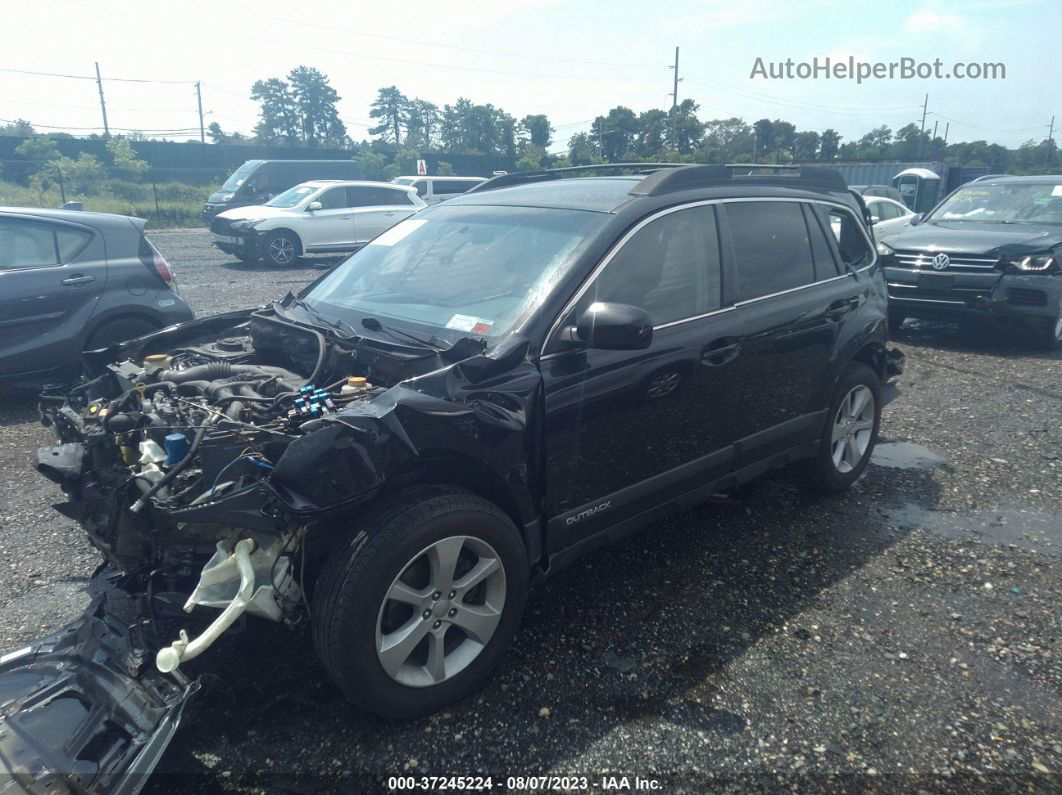 2014 Subaru Outback 2.5i Premium Black vin: 4S4BRBCC8E3261040