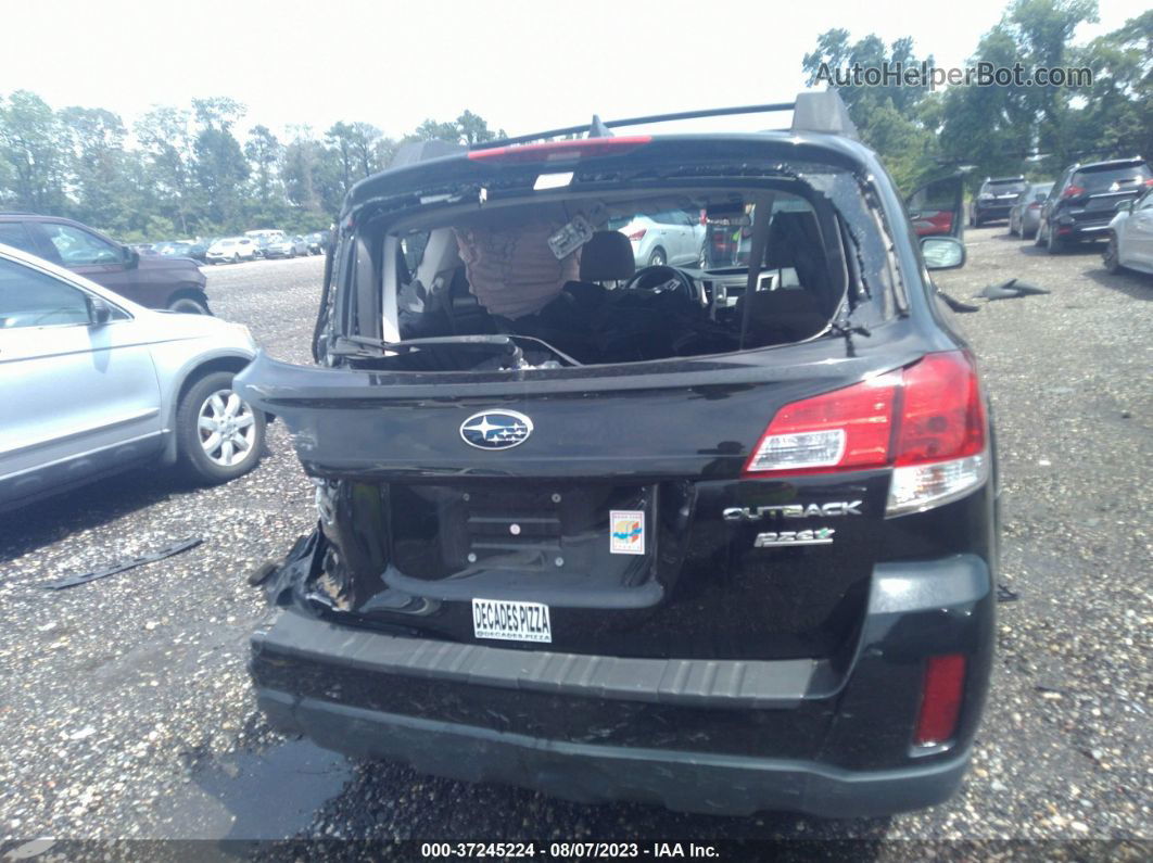 2014 Subaru Outback 2.5i Premium Black vin: 4S4BRBCC8E3261040