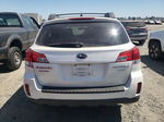 2014 Subaru Outback 2.5i Premium White vin: 4S4BRBCC8E3299674