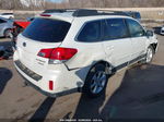 2014 Subaru Outback 2.5i Premium White vin: 4S4BRBCC9E1203336