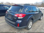 2014 Subaru Outback 2.5i Premium Dark Blue vin: 4S4BRBCC9E3204846