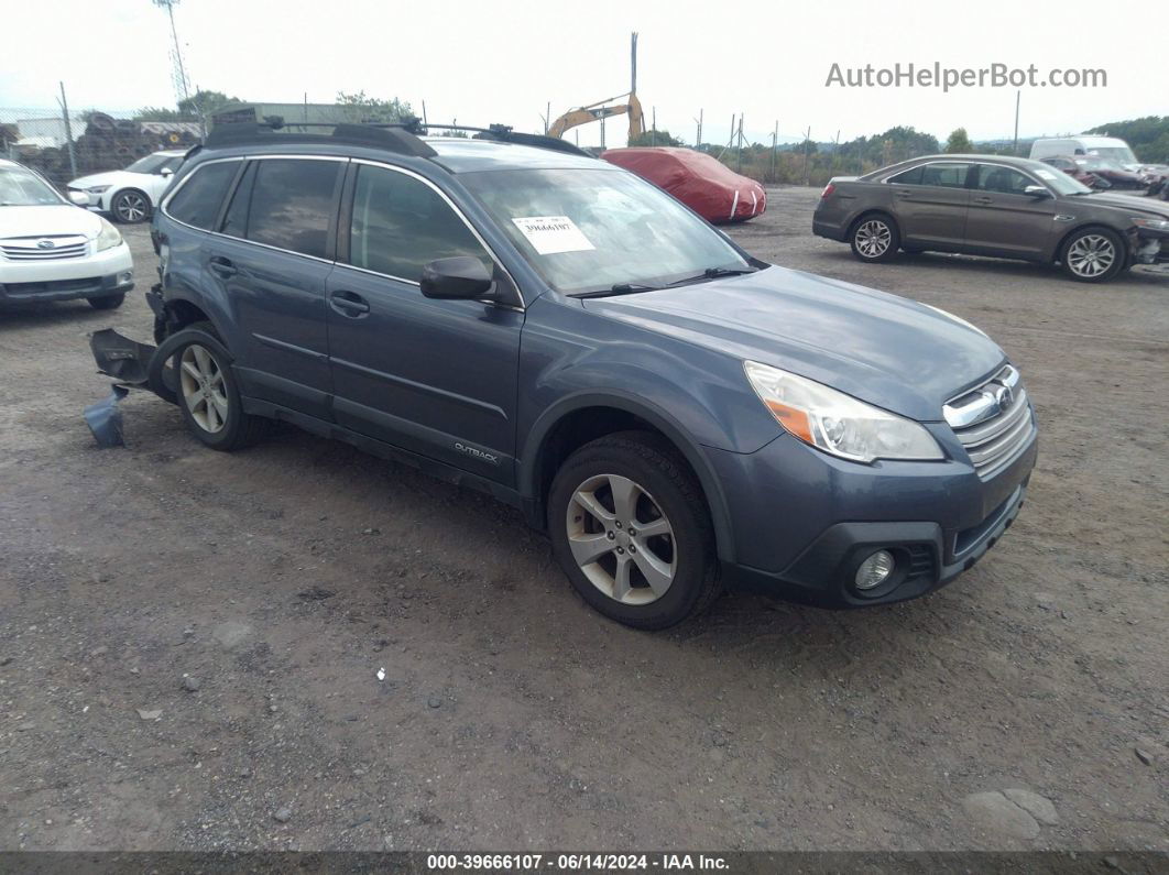 2014 Subaru Outback 2.5i Premium Синий vin: 4S4BRBCC9E3288750