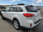 2014 Subaru Outback 2.5i Premium White vin: 4S4BRBCC9E3306924