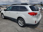 2014 Subaru Outback 2.5i Premium White vin: 4S4BRBDC2E3202645