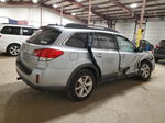 2014 Subaru Outback 2.5i Premium Silver vin: 4S4BRBDC5E3276965