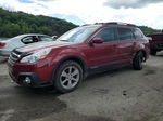 2014 Subaru Outback 2.5i Premium Red vin: 4S4BRBDC5E3306580