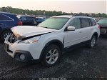 2014 Subaru Outback 2.5i Premium White vin: 4S4BRBFC3E3317932