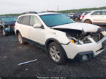 2014 Subaru Outback 2.5i Premium White vin: 4S4BRBFC3E3317932