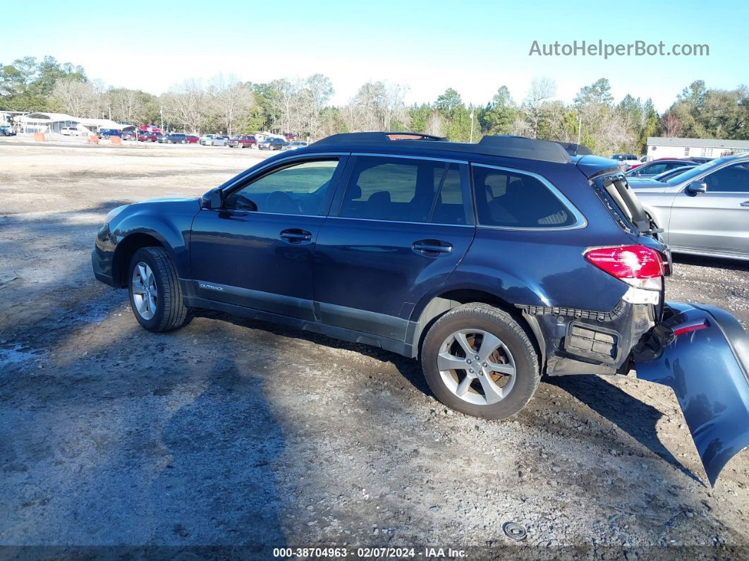 2014 Subaru Outback 2.5i Limited Blue vin: 4S4BRBKC8E3227939