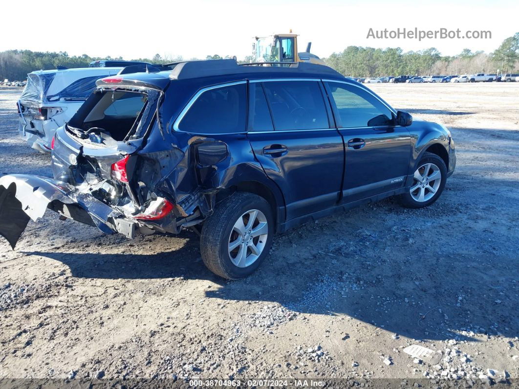 2014 Subaru Outback 2.5i Limited Синий vin: 4S4BRBKC8E3227939