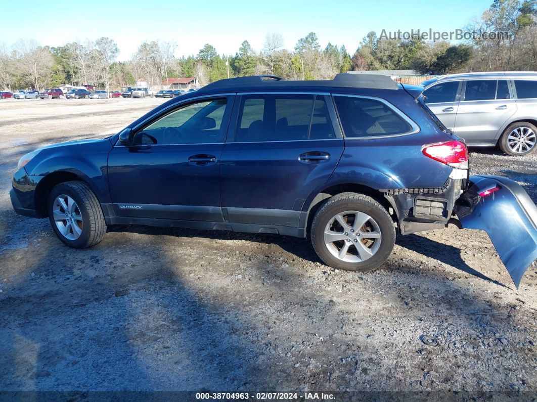 2014 Subaru Outback 2.5i Limited Синий vin: 4S4BRBKC8E3227939