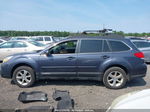 2014 Subaru Outback 2.5i Limited Gray vin: 4S4BRBLC2E3291649