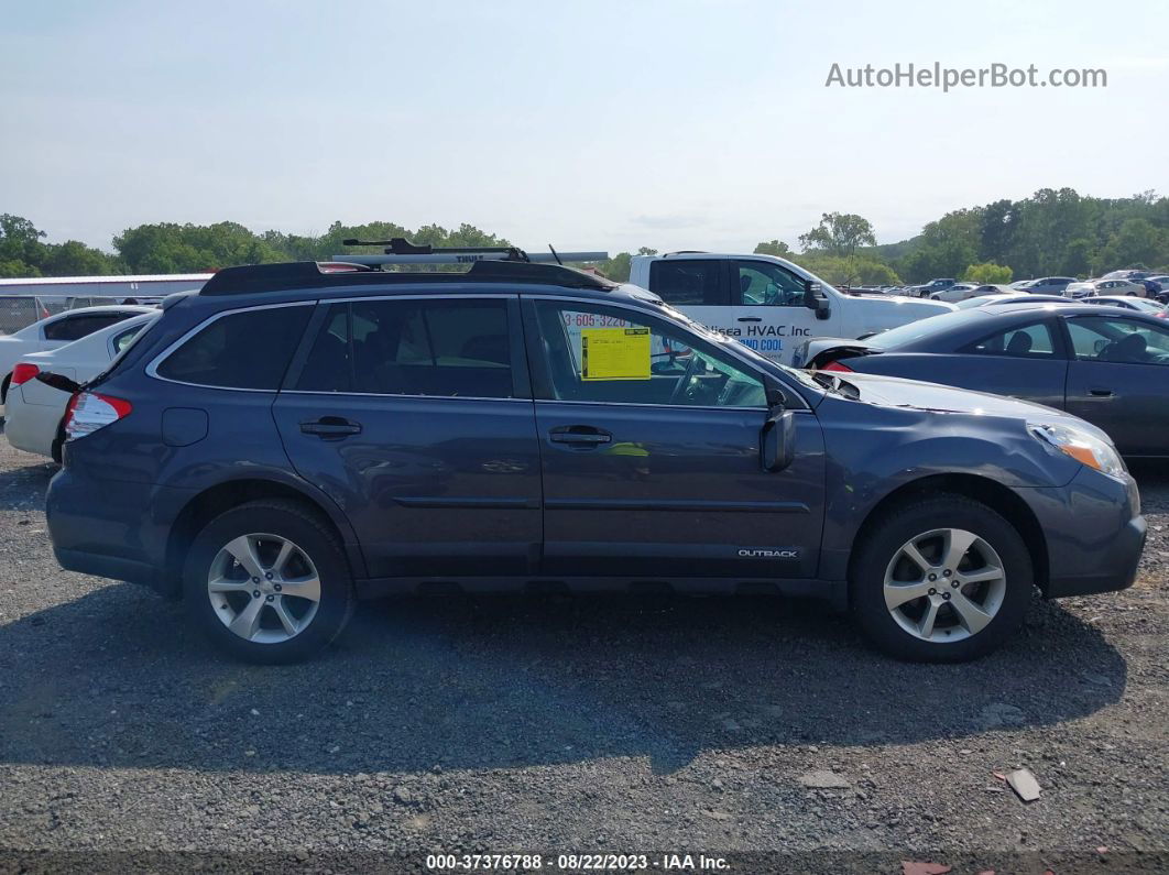 2014 Subaru Outback 2.5i Limited Gray vin: 4S4BRBLC2E3291649