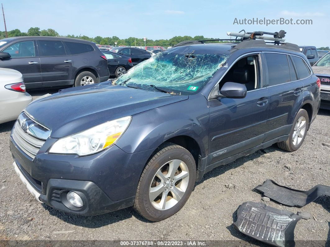 2014 Subaru Outback 2.5i Limited Gray vin: 4S4BRBLC2E3291649