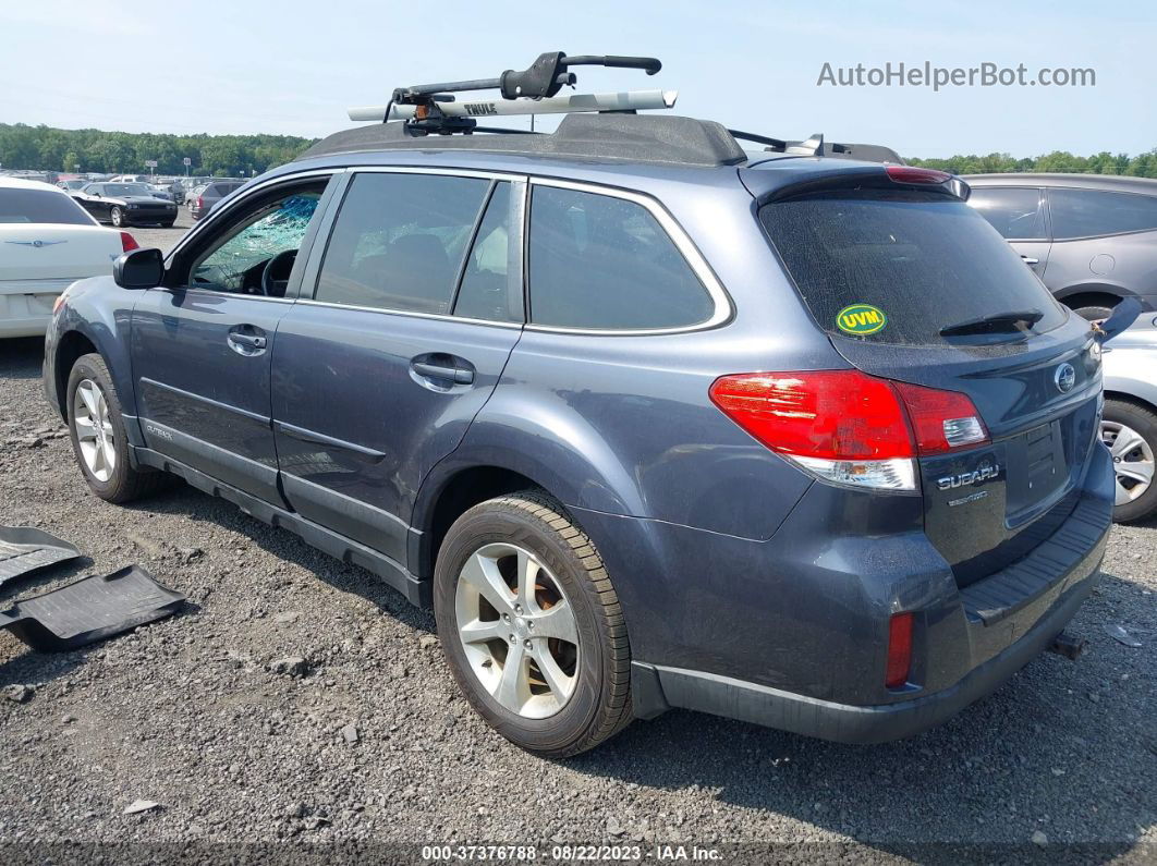 2014 Subaru Outback 2.5i Limited Gray vin: 4S4BRBLC2E3291649