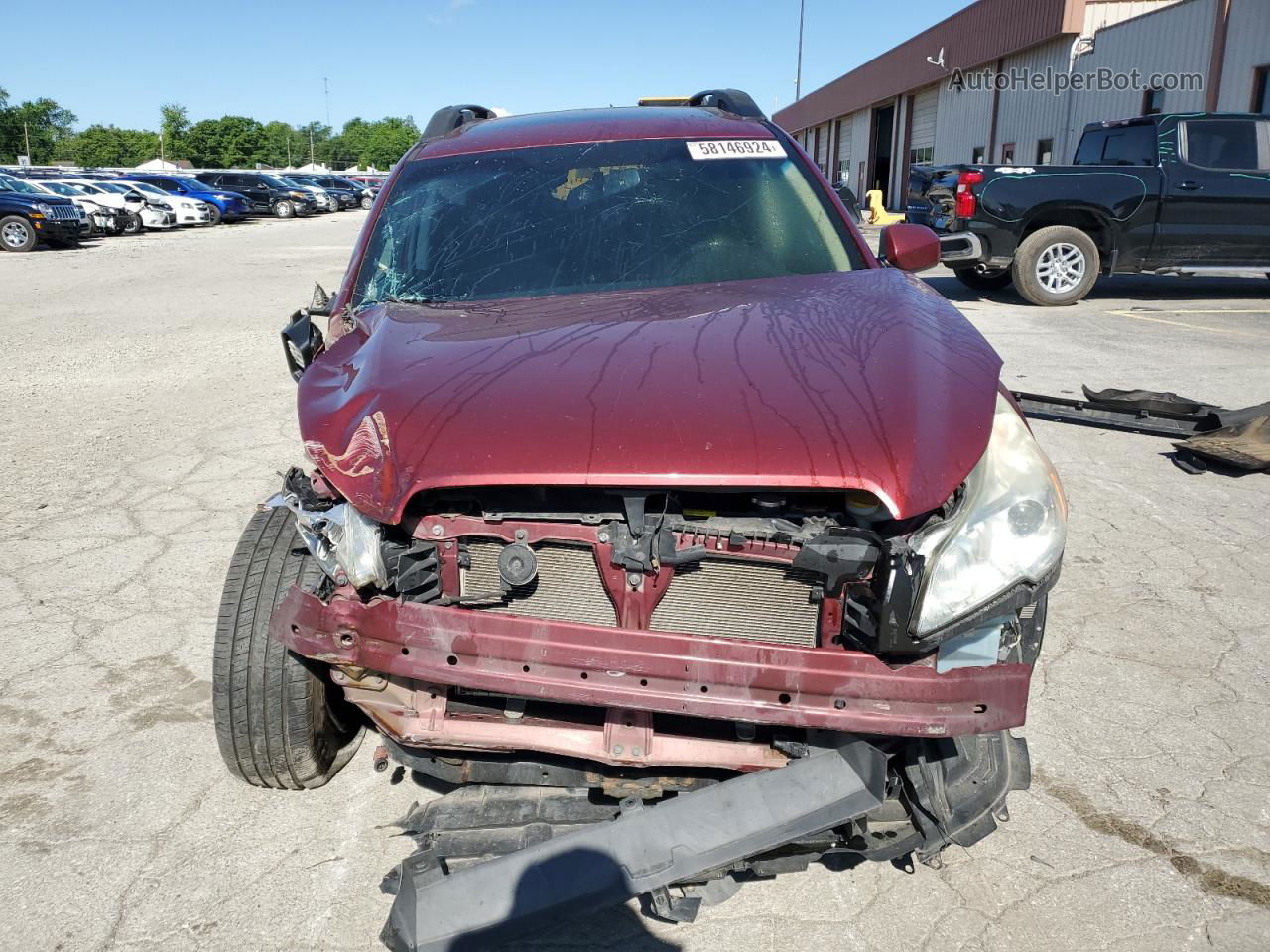 2014 Subaru Outback 2.5i Limited Burgundy vin: 4S4BRBLC7E3217126