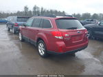 2014 Subaru Outback 2.5i Limited Red vin: 4S4BRBLC8E3325576