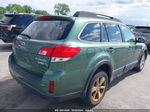 2014 Subaru Outback 2.5i Limited Зеленый vin: 4S4BRBNC7E3244744