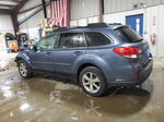 2014 Subaru Outback 2.5i Limited Blue vin: 4S4BRBNC7E3291689